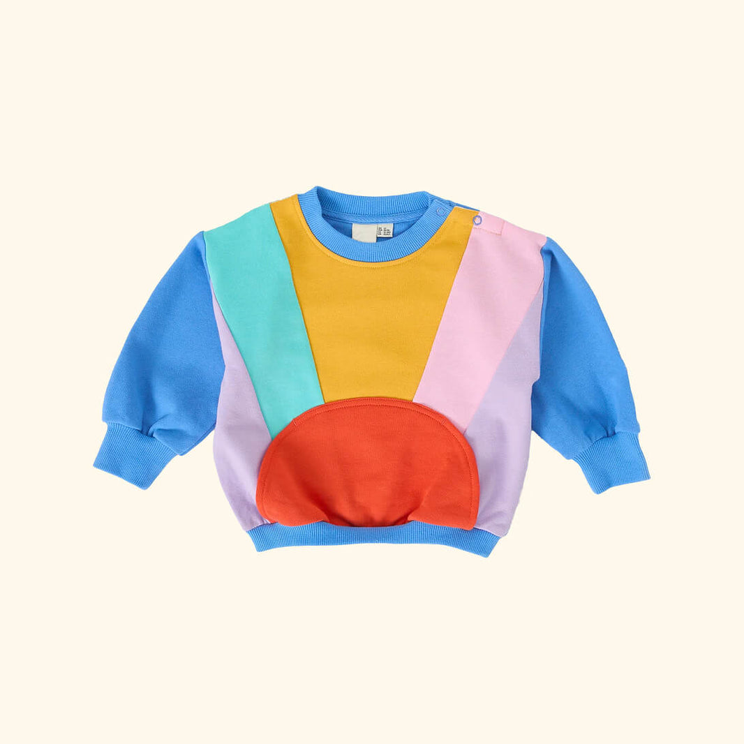Catching Some Rays Terry Sweater Bright