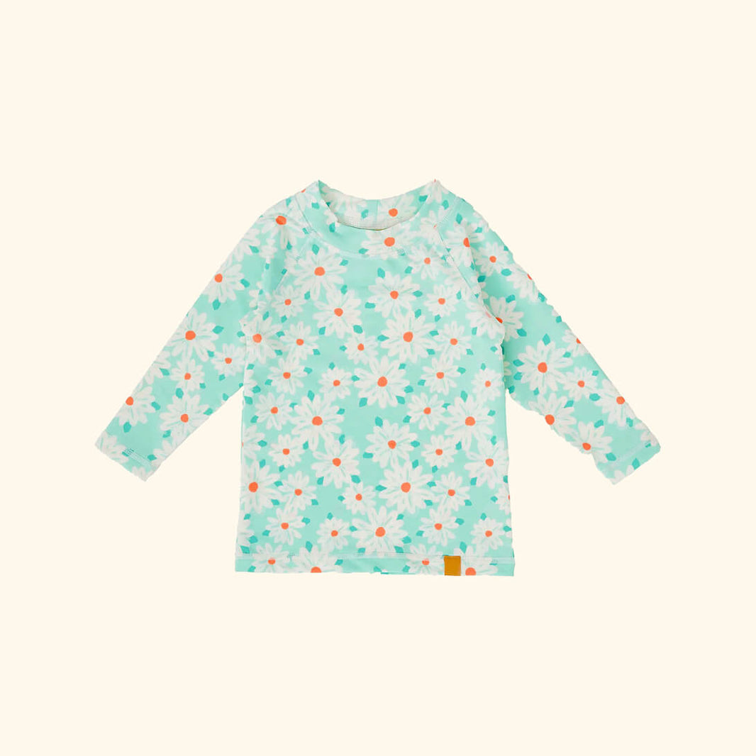 Daisy Delight Rashguard Lagoon