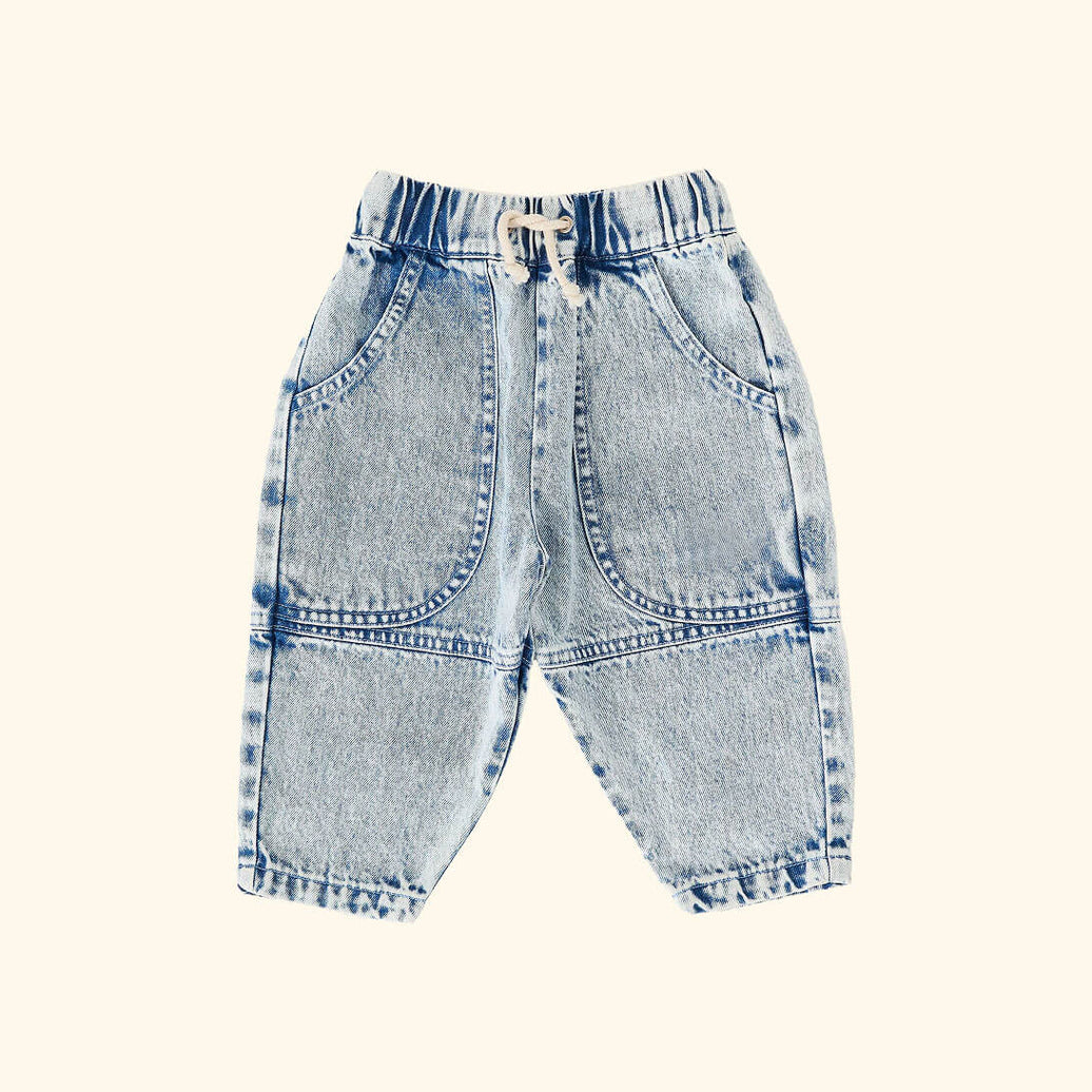 Drew Denim Pocket Pant Light Denim