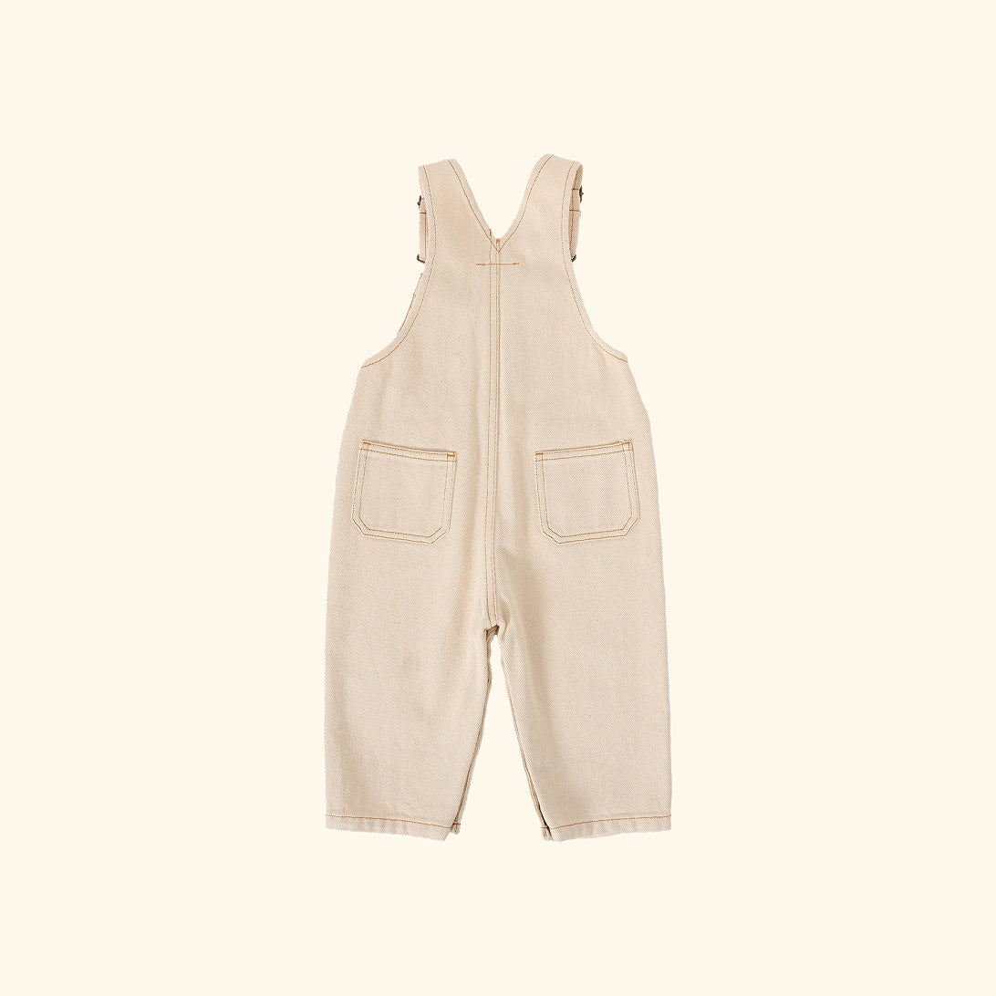 Austin Denim Overalls Oat