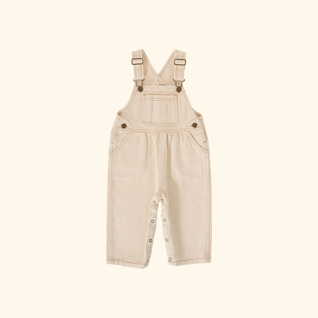 Austin Denim Overalls Oat
