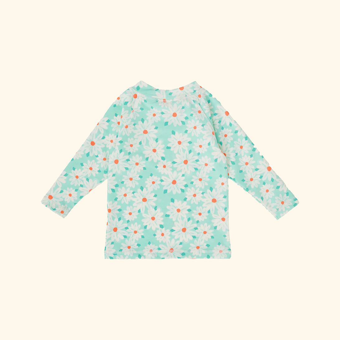 Daisy Delight Rashguard Lagoon
