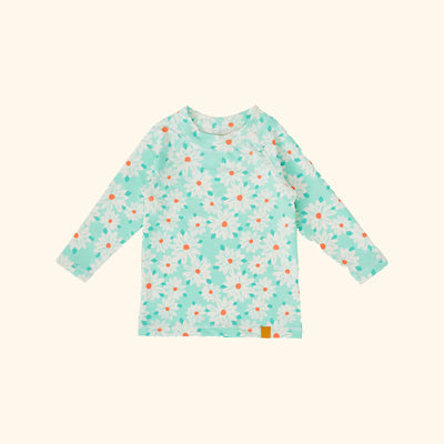 Daisy Delight Rashguard Lagoon