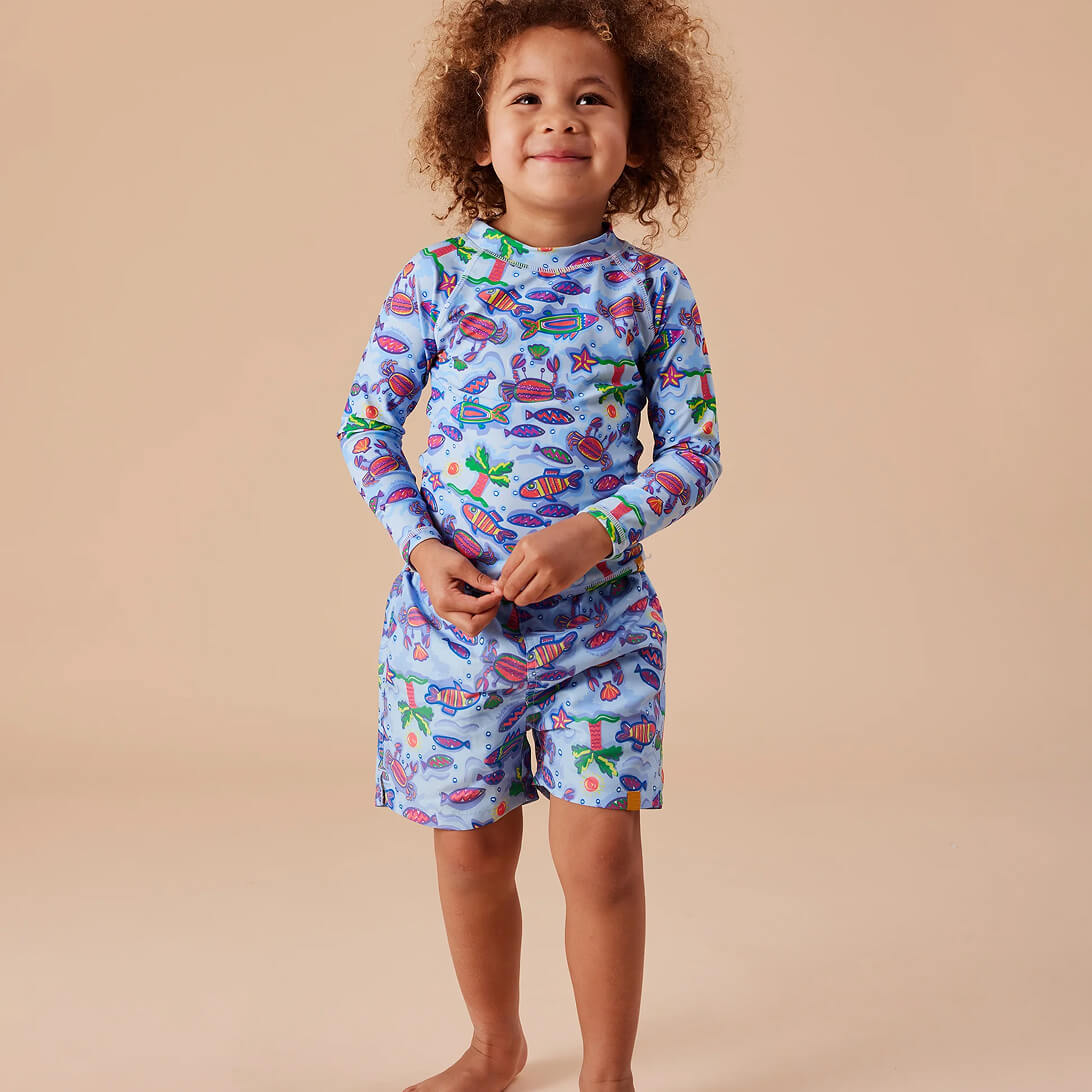 Daydream Island Rashguard Crystal Clear