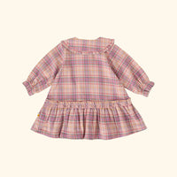 Diana Collared Check Dress