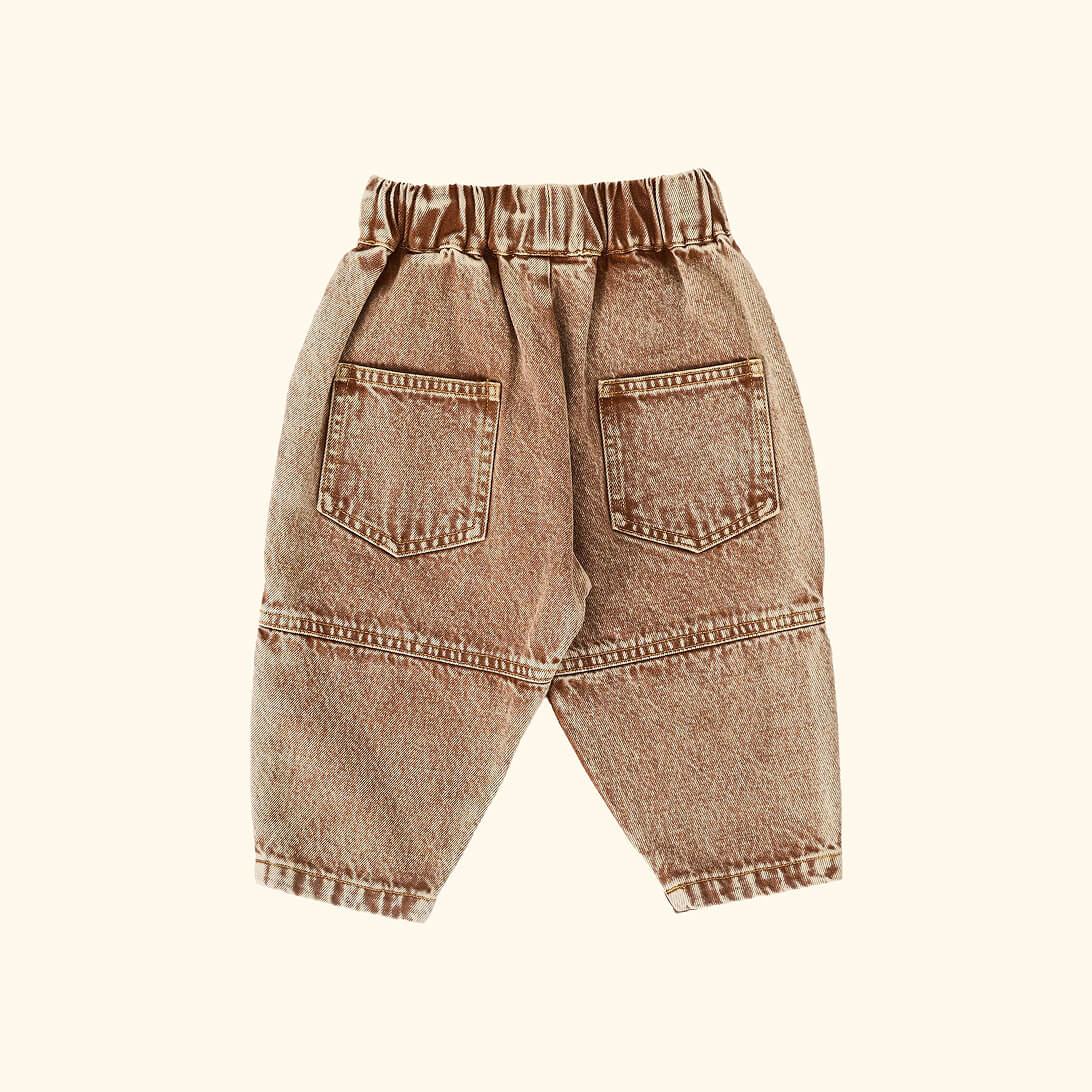 Drew Denim Pocket Pant Brown