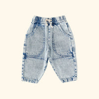 Drew Denim Pocket Pant Light Denim