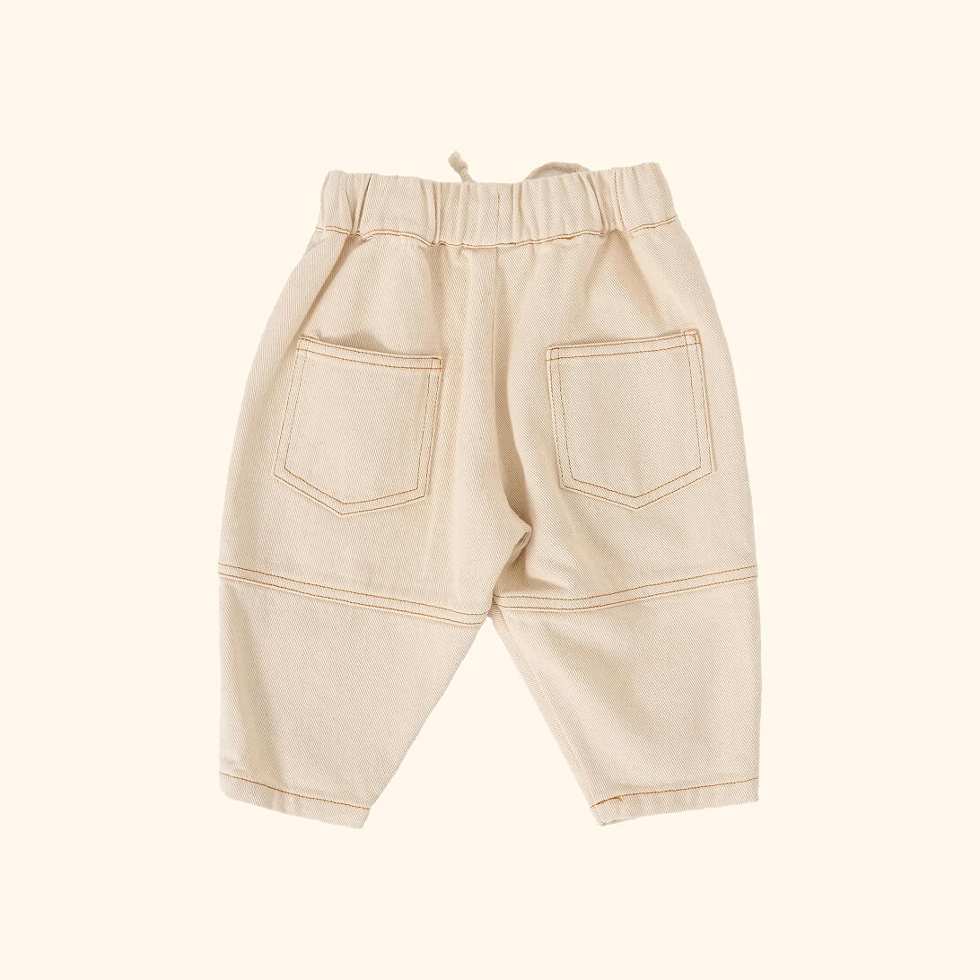 Drew Denim Pocket Pant Oat