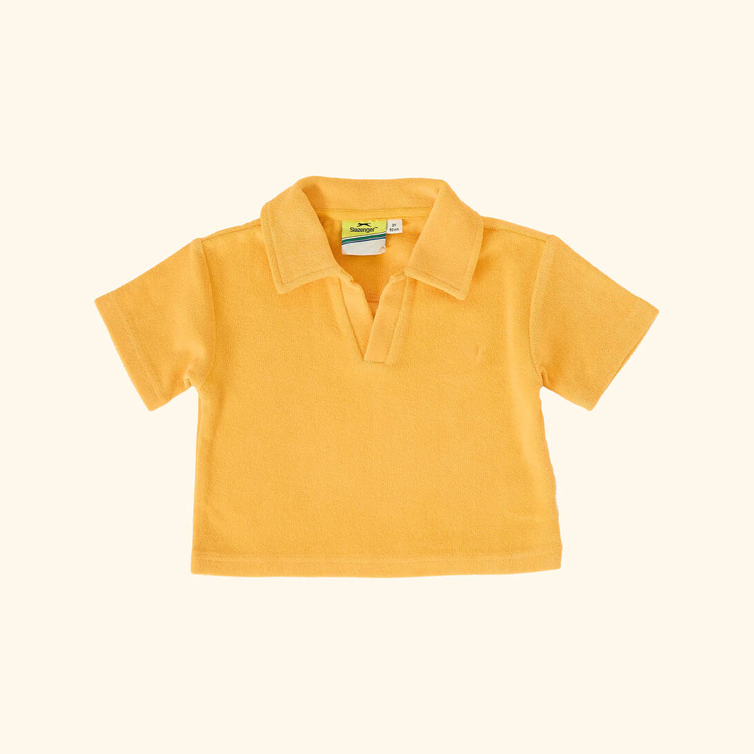 Go for Gold Terry Towelling Polo Shirt