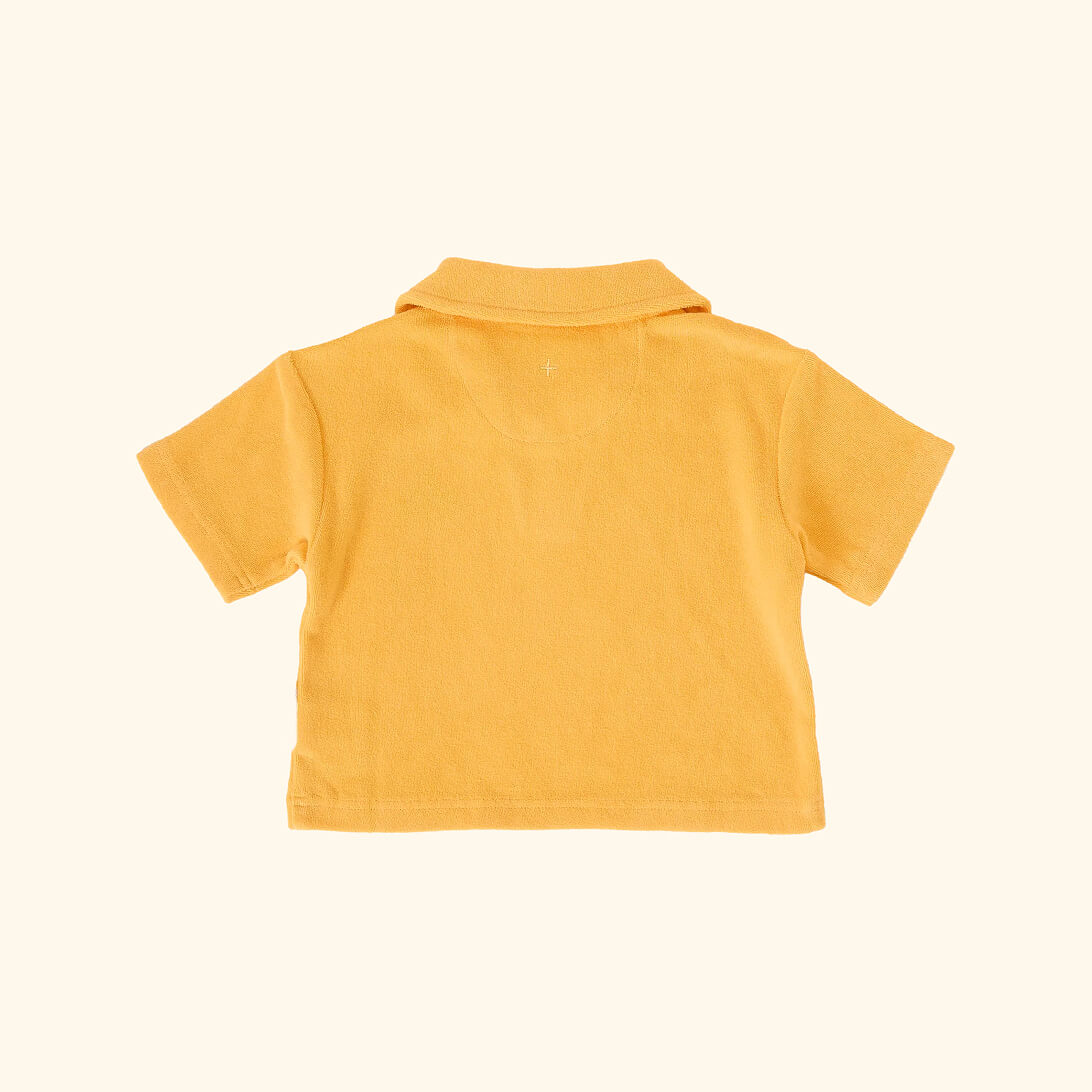 Go for Gold Terry Towelling Polo Shirt