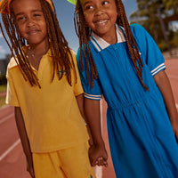 Go for Gold Terry Towelling Polo Shirt