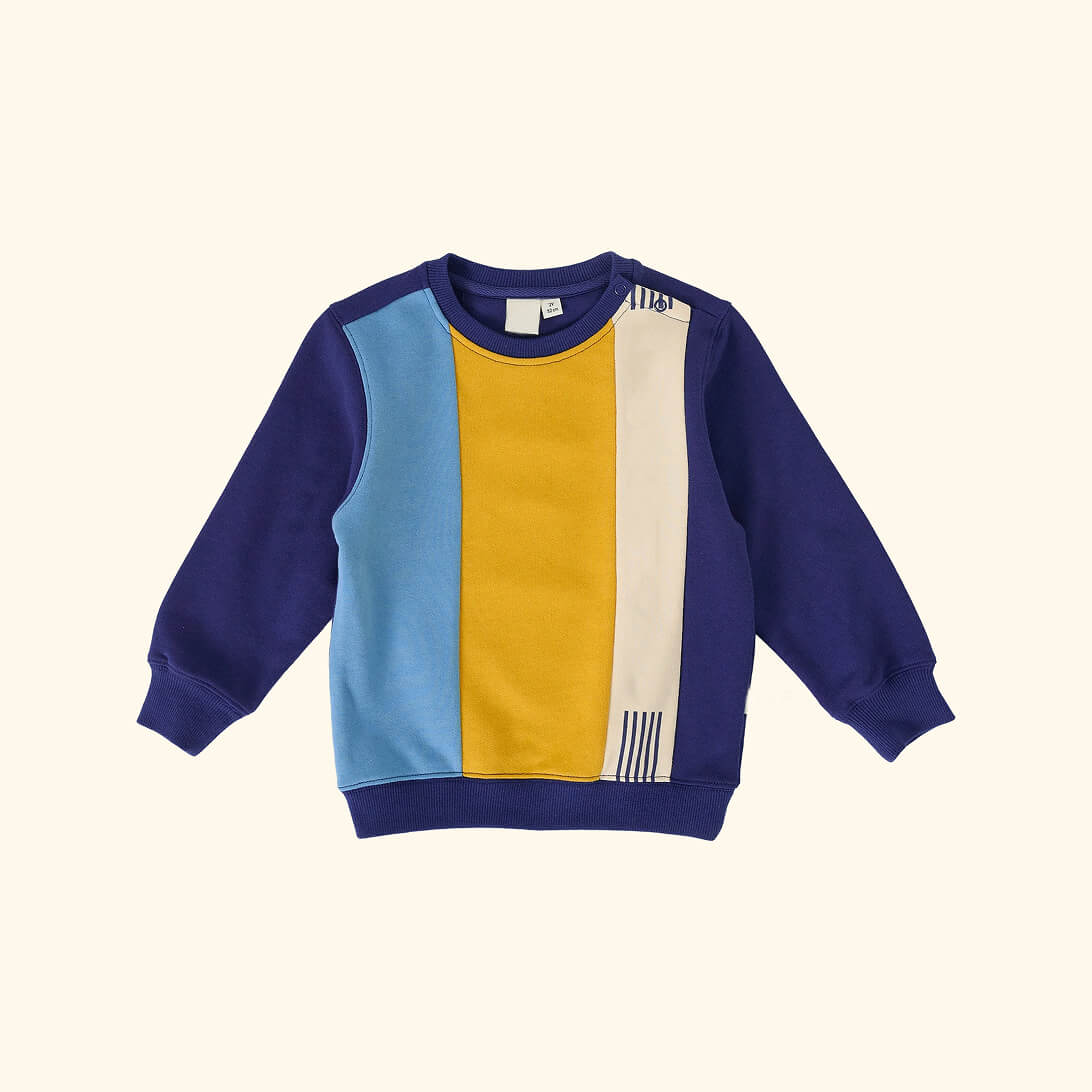 Goldie Sports Day Terry Sweater Navy