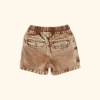 Noah Denim Shorts Brown
