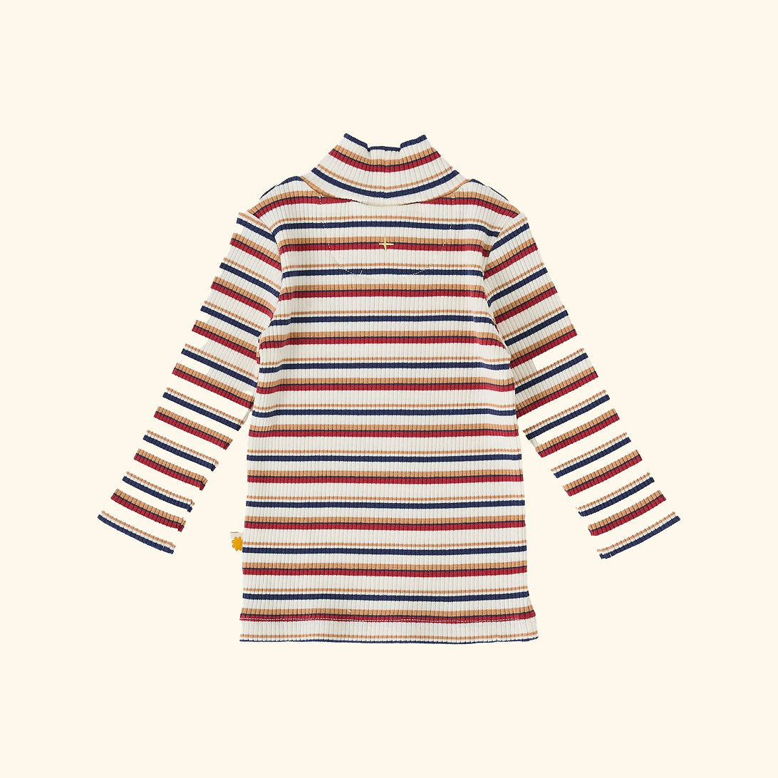 Outback Stripe Embroidered Rib Skivvy