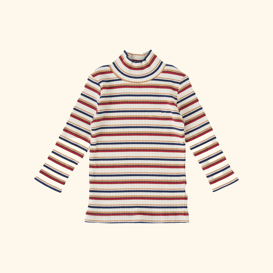 Outback Stripe Embroidered Rib Skivvy