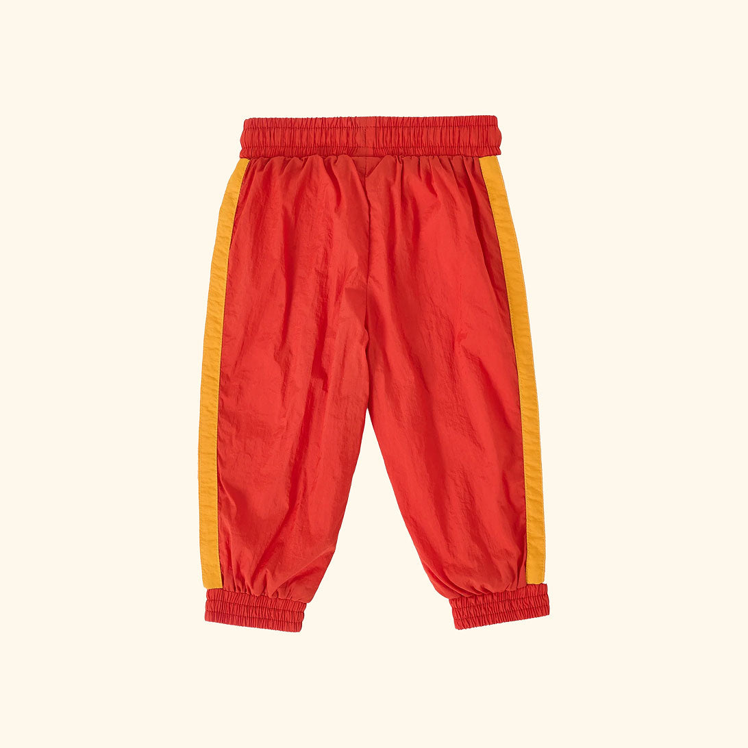 Retro Lightweight Sporty Pants Red