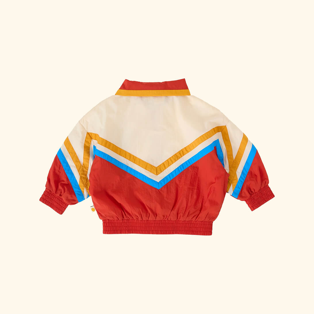 Retro Lightweight Spray Jacket Red