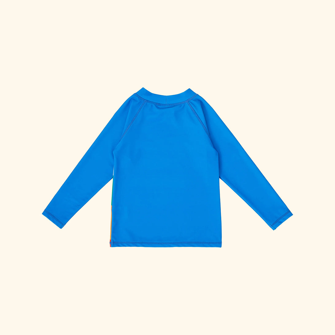 Ride The Wave Rashguard Blue Multi