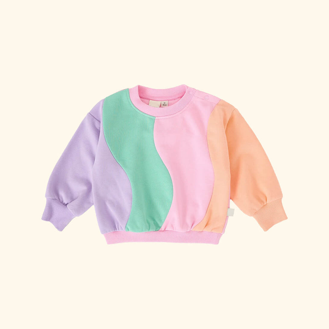 Rio Wave Sweater Cotton Candy