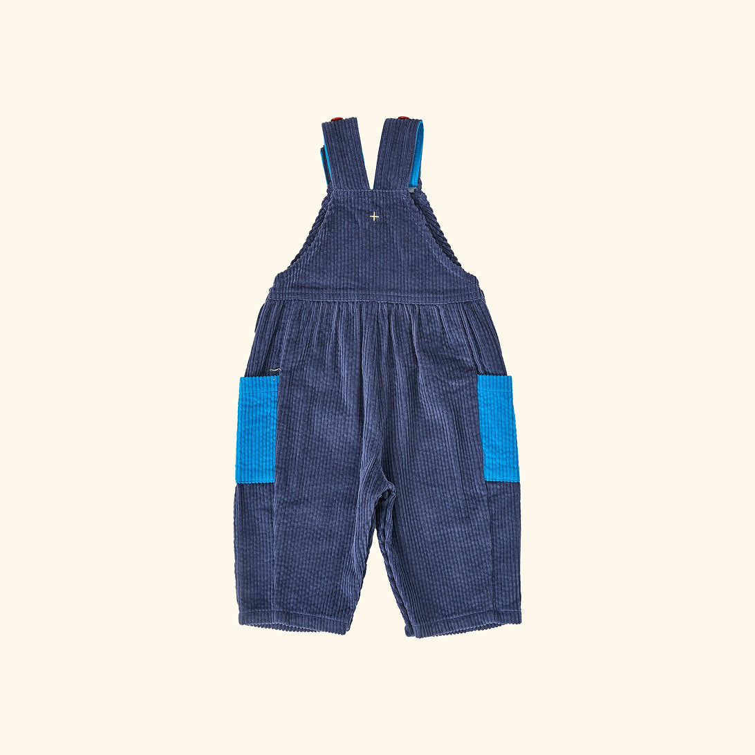 Sammy Corduroy Colour Block Overalls