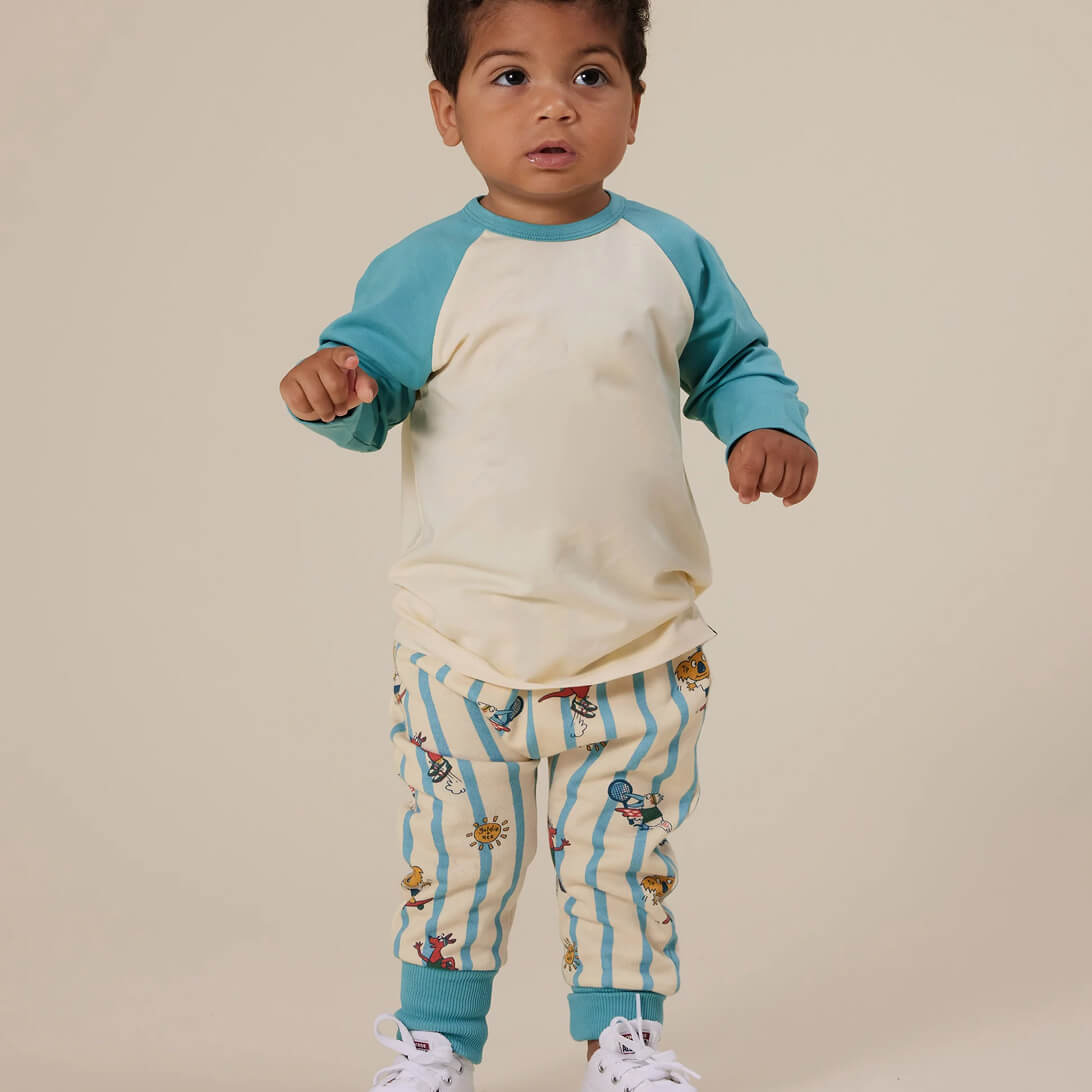 Team Goldie Raglan Long Sleeve Top