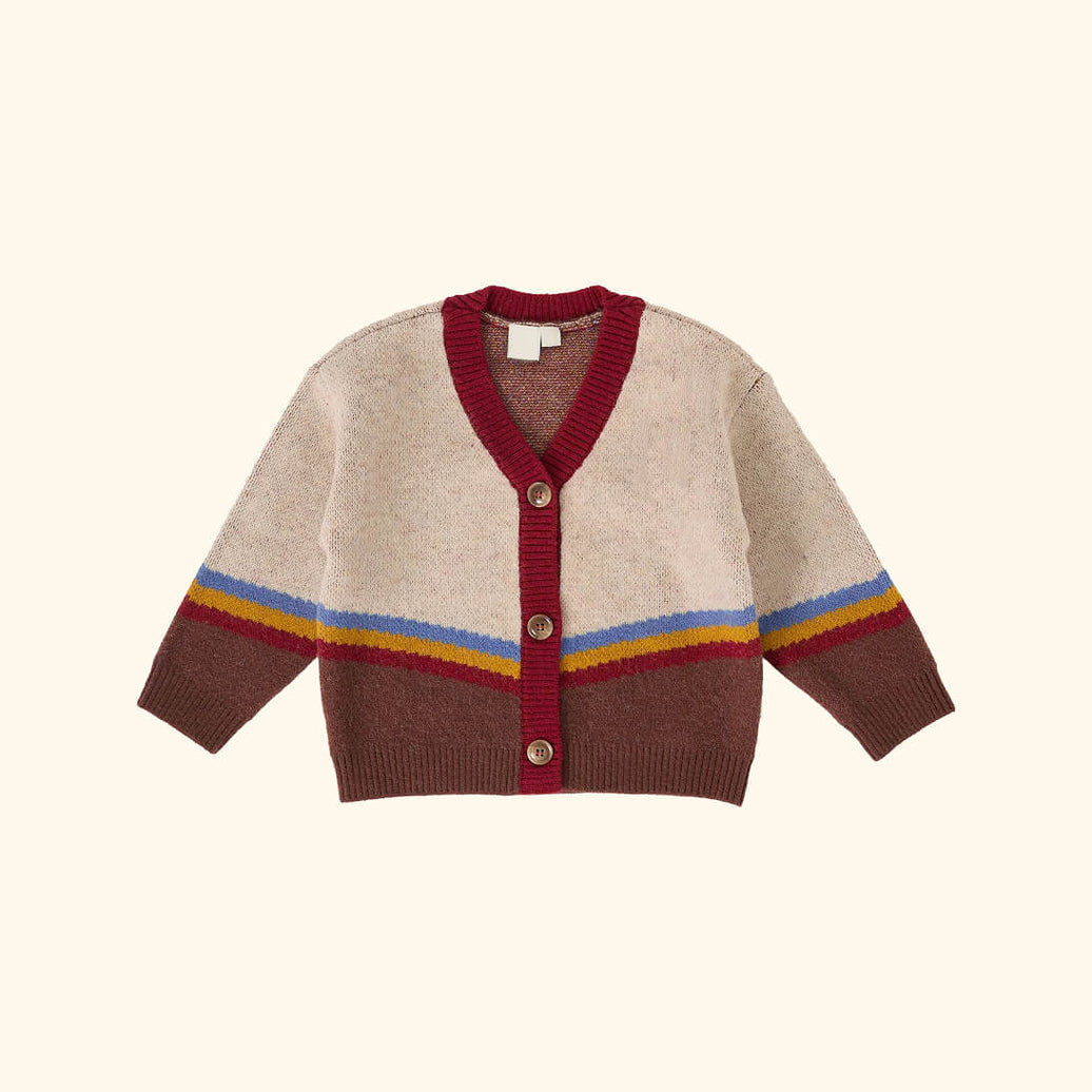Varsity Knit Cardigan