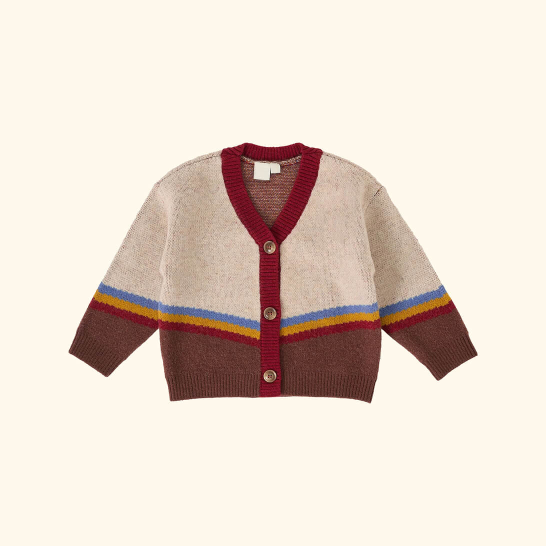 Varsity Knit Cardigan